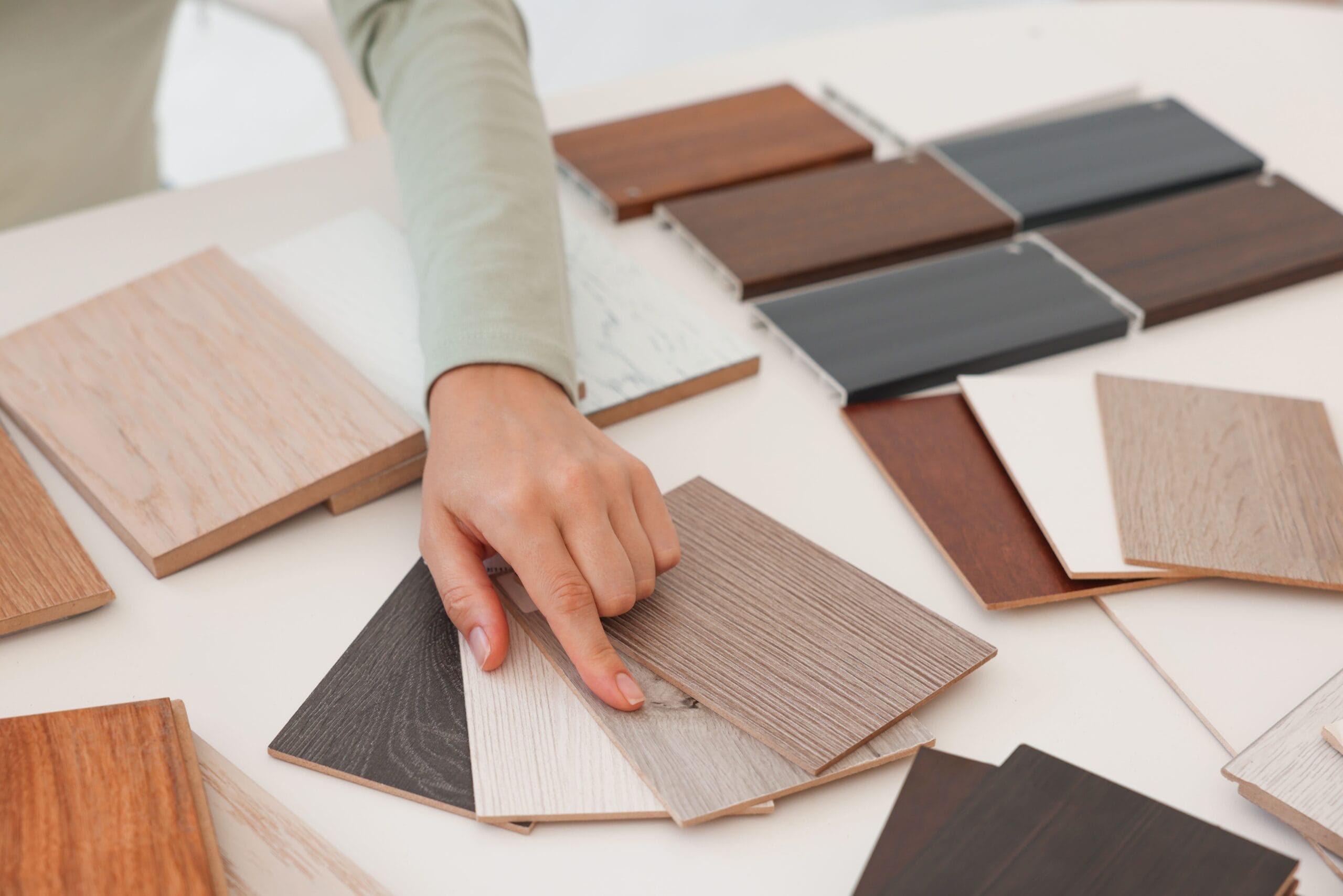 in-home flooring consultation
